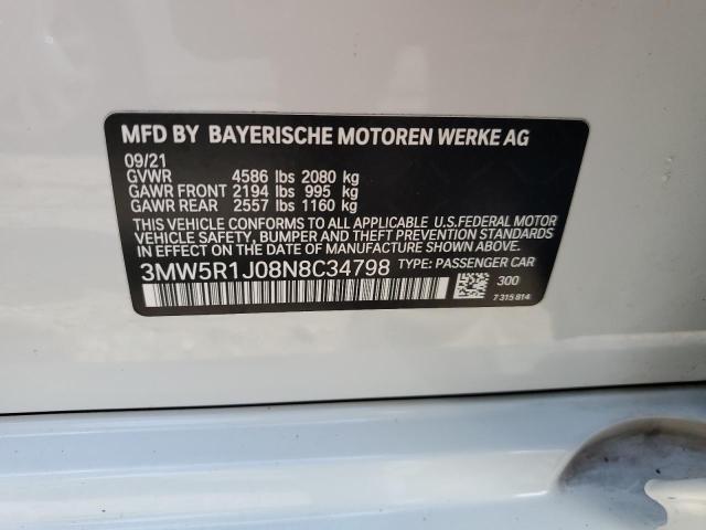 3MW5R1J08N8C34798 BMW 330I
