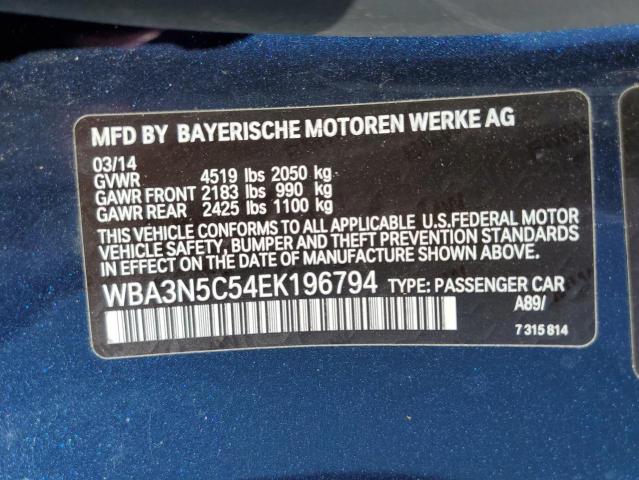 WBA3N5C54EK196794 BMW 428 XI