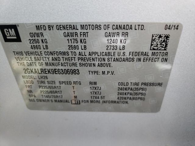 2GKALREK9E6306983 GMC Terrain Sle