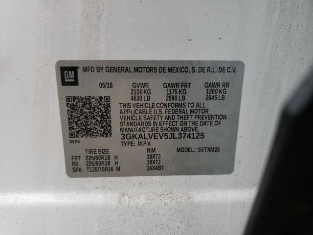 3GKALVEV5JL374125 GMC Terrain Slt
