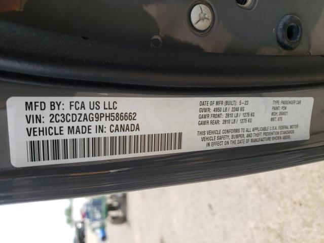 2C3CDZAG9PH586662 Dodge Challenger Sxt