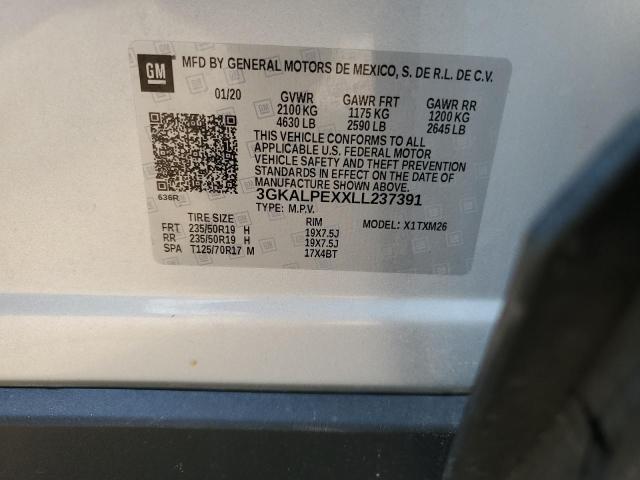 3GKALPEXXLL237391 GMC Terrain Slt