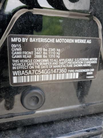 WBA5A7C54GG147360 BMW 528 XI