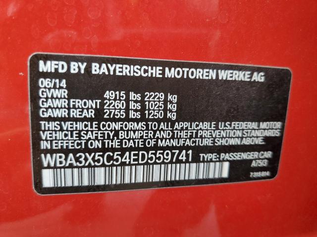 WBA3X5C54ED559741 BMW 328 XIGT