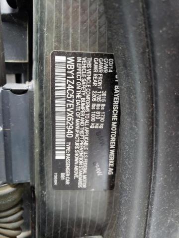 WBY1Z4C57EVX62940 BMW I3 REX