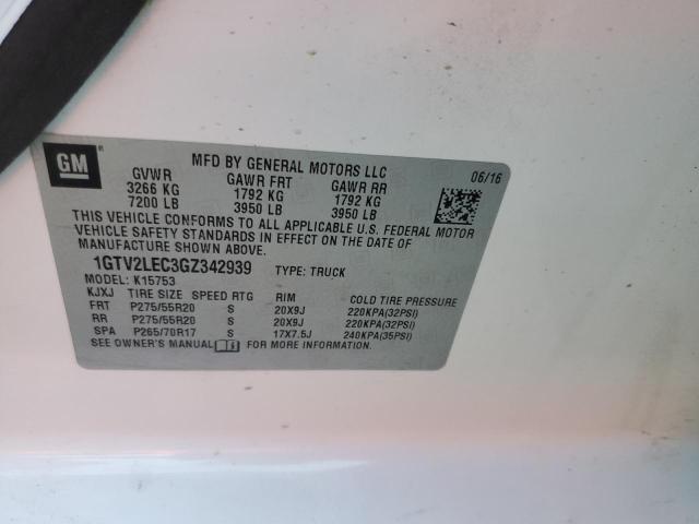 1GTV2LEC3GZ342939 GMC Sierra K1500