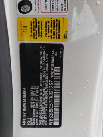 WBS3R9C57FK331257 BMW M4