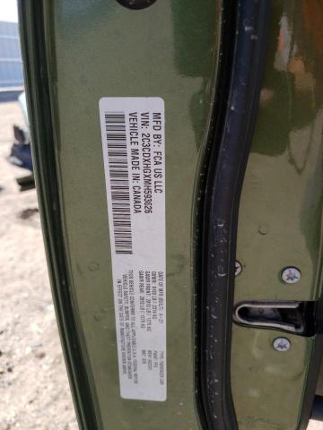 2C3CDXHGXMH593626 Dodge CHARGER GT