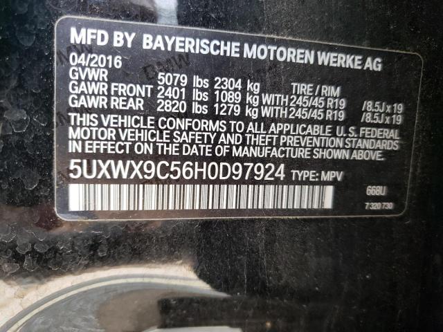 5UXWX9C56H0D97924 BMW X3 Xdrive28i