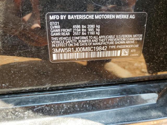 3MW5R1J00M8C19842 BMW 330I