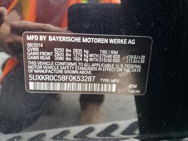 5UXKR0C58F0K53287 BMW X5 Xdrive35i