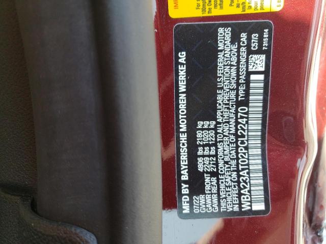 WBA23AT02PCL22470 BMW 430I
