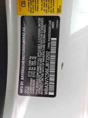 WBA3V7C56EJ873202 BMW 428 I Sulev