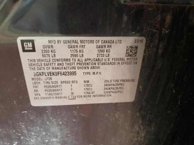 2GKFLVEK9F6423995 GMC Terrain Sle