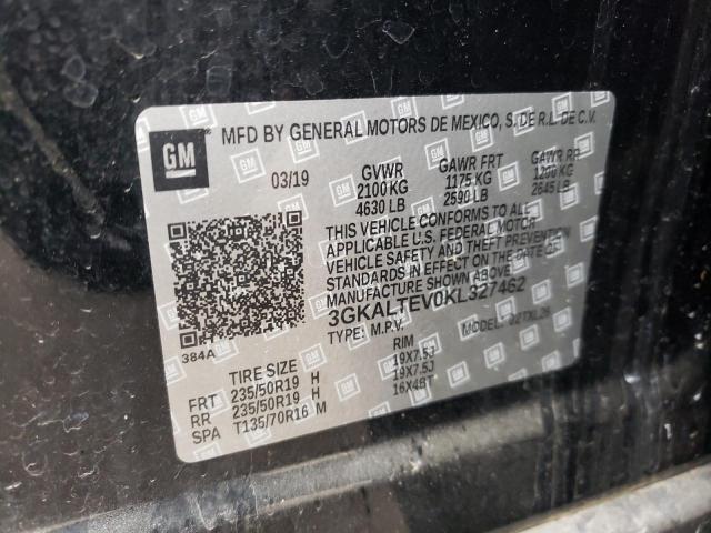 3GKALTEV0KL327462 GMC Terrain Sle