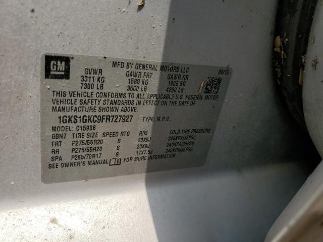 1GKS1GKC9FR727927 GMC Yukon Xl C1500 Sle