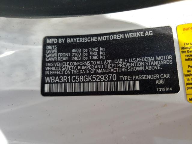WBA3R1C58GK529370 BMW 435 I
