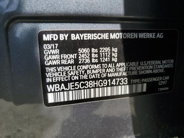WBAJE5C38HG914733 BMW 540 I