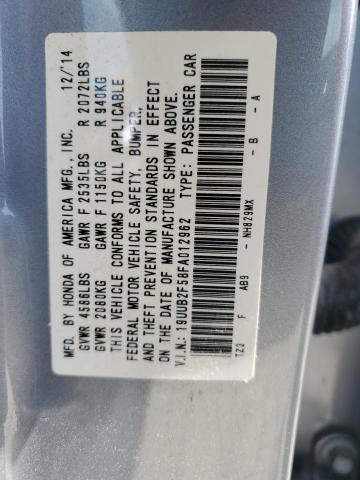 19UUB2F58FA012962 Acura TLX TECH