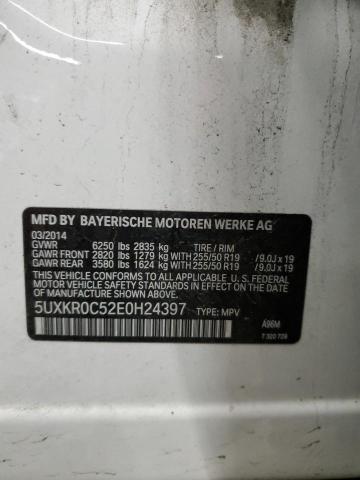 5UXKR0C52E0H24397 BMW X5 Xdrive35i