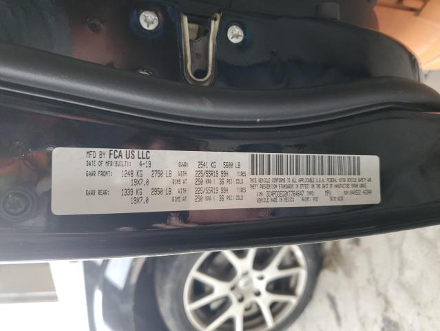 3C4PDDEG2KT764647 Dodge JOURNEY GT