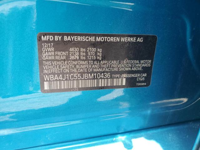 WBA4J1C55JBM10436 BMW 430i Gran Coupe