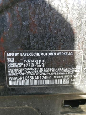 WBA5R1C55KAK12492 BMW 330I