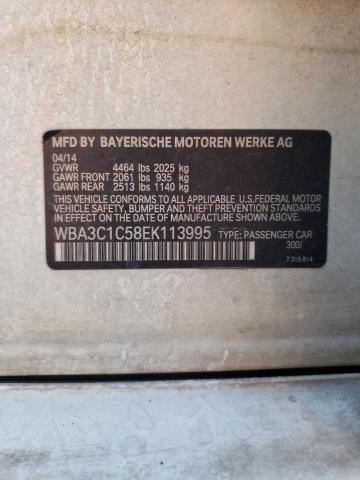 WBA3C1C58EK113995 BMW 328 I Sulev