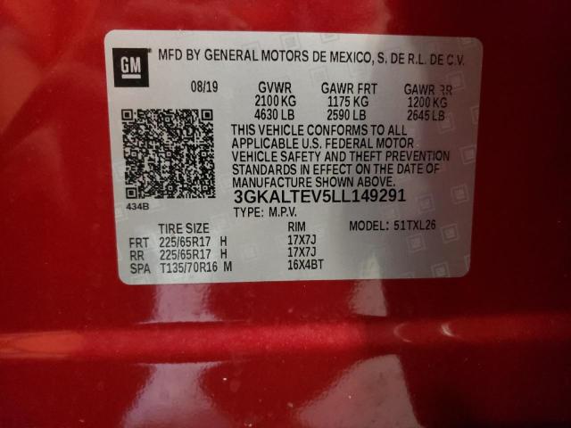 3GKALTEV5LL149291 GMC Terrain Sle