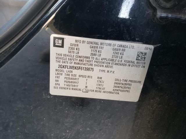 2GKFLWEK6F6139875 GMC Terrain Sle