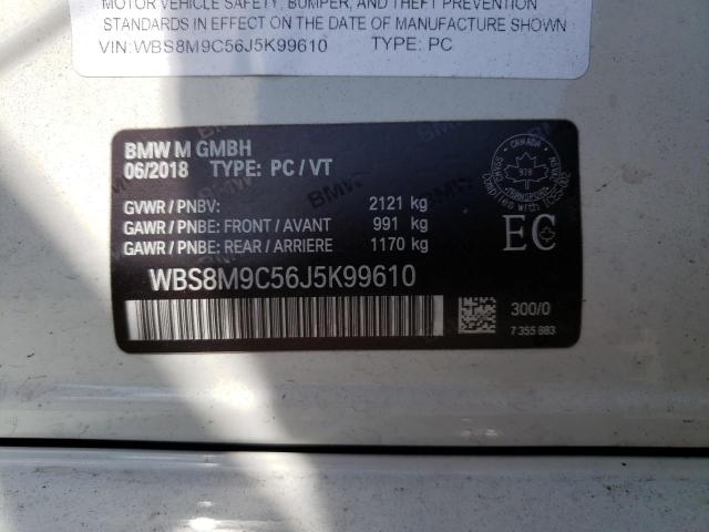 WBS8M9C56J5K99610 BMW M3