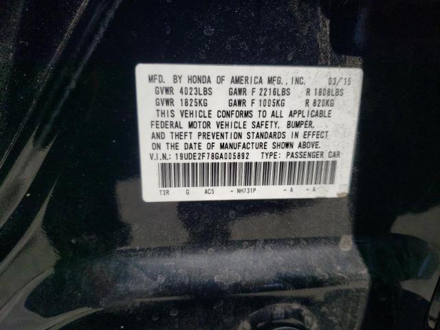 19UDE2F78GA005892 Acura Ilx Premium Tech