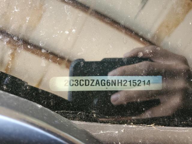 2C3CDZAG6NH215214 Dodge Challenger Sxt