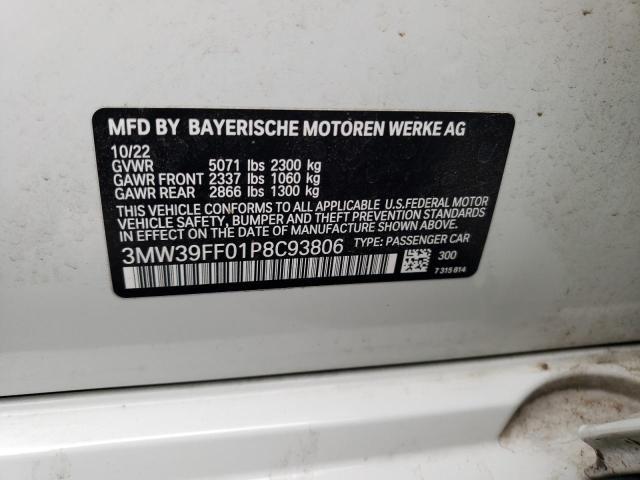 3MW39FF01P8C93806 BMW 330e
