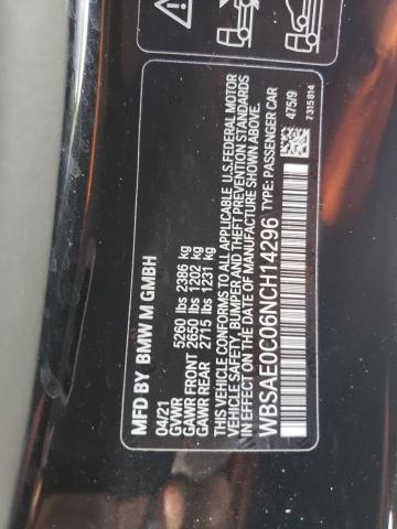 WBSAE0C06NCH14296 BMW M8
