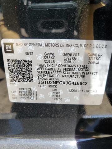 3GTU2NECXJG416842 GMC Sierra K1500 Slt