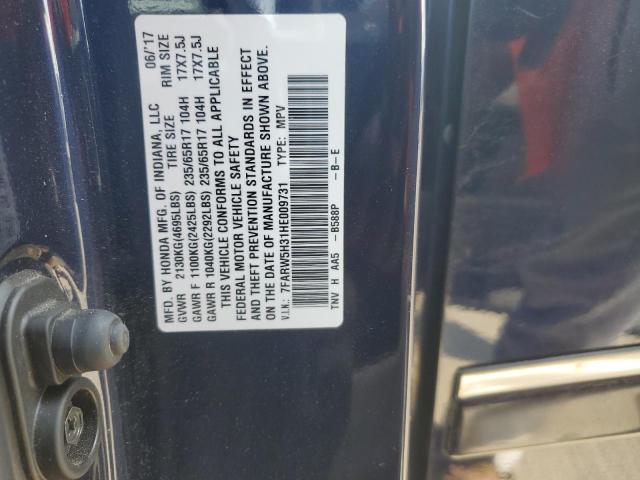 7FARW5H31HE009731 Honda CR-V LX