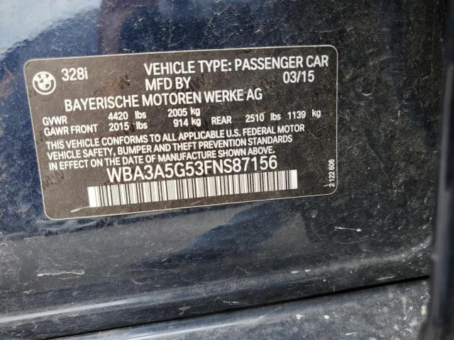 WBA3A5G53FNS87156 BMW 328 I