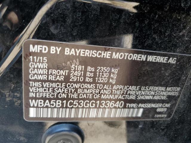 WBA5B1C53GG133640 BMW 535 I
