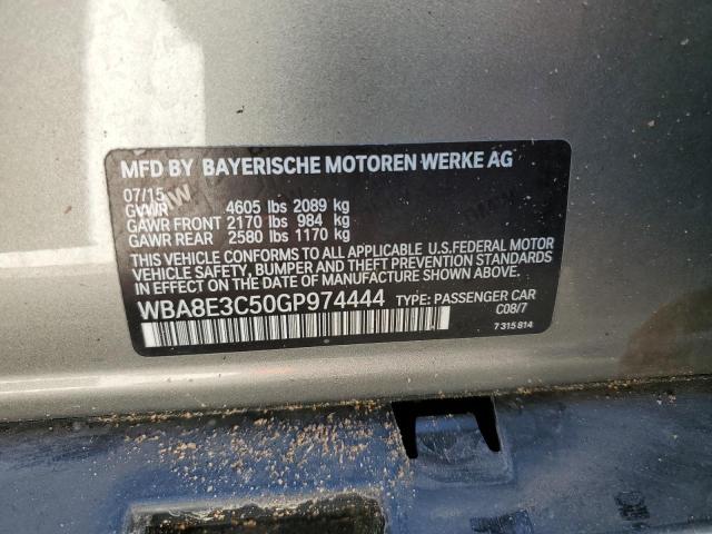 WBA8E3C50GP974444 BMW 328 Xi Sulev