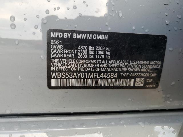 WBS53AY01MFL44584 BMW M3