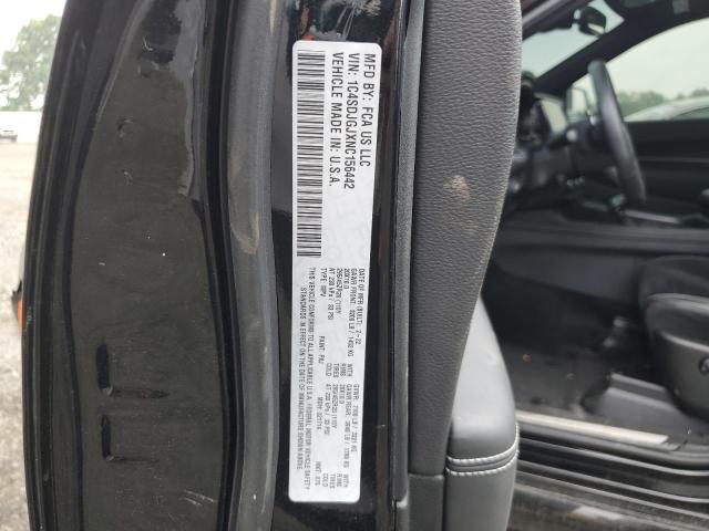 1C4SDJGJXNC156442 Dodge Durango Srt 392
