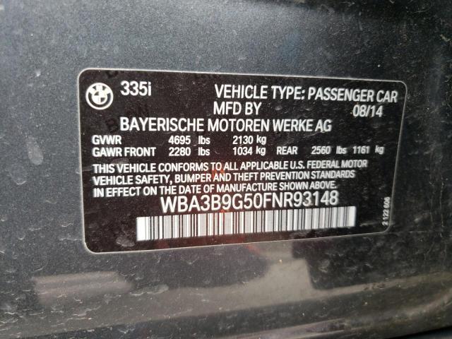 WBA3B9G50FNR93148 BMW 335 XI