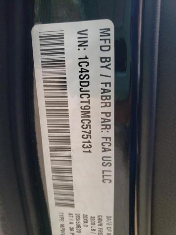 1C4SDJCT9MC575131 Dodge Durango R/t
