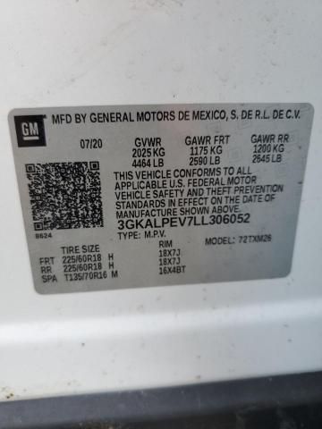 3GKALPEV7LL306052 GMC Terrain Slt