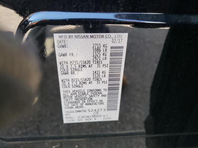 5N1DL0MM7HC524273 Infiniti QX60