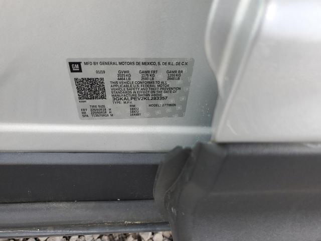 3GKALPEV2KL283357 GMC Terrain Slt