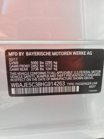 WBAJE5C38HG914263 BMW 540 I