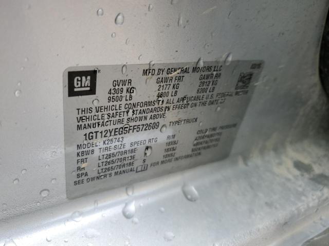 1GT12YEG5FF572609 GMC Sierra K2500 Sle