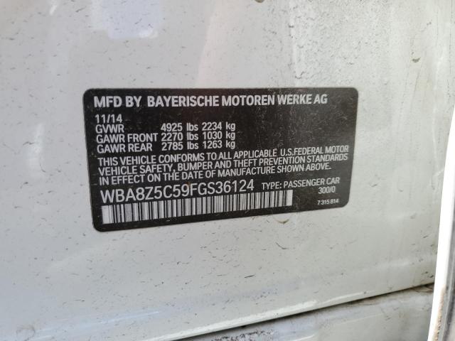 WBA8Z5C59FGS36124 BMW 328 Xigt Sulev